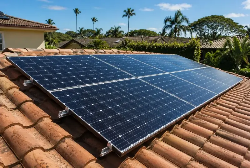 Installation de panneaux solaires à la Magdelaine-sur-Tarn